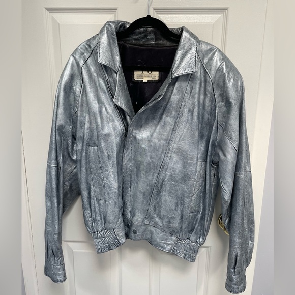 Sliver Genuine Leather Jacket, Men’s Medium/Large - Picture 4 of 4